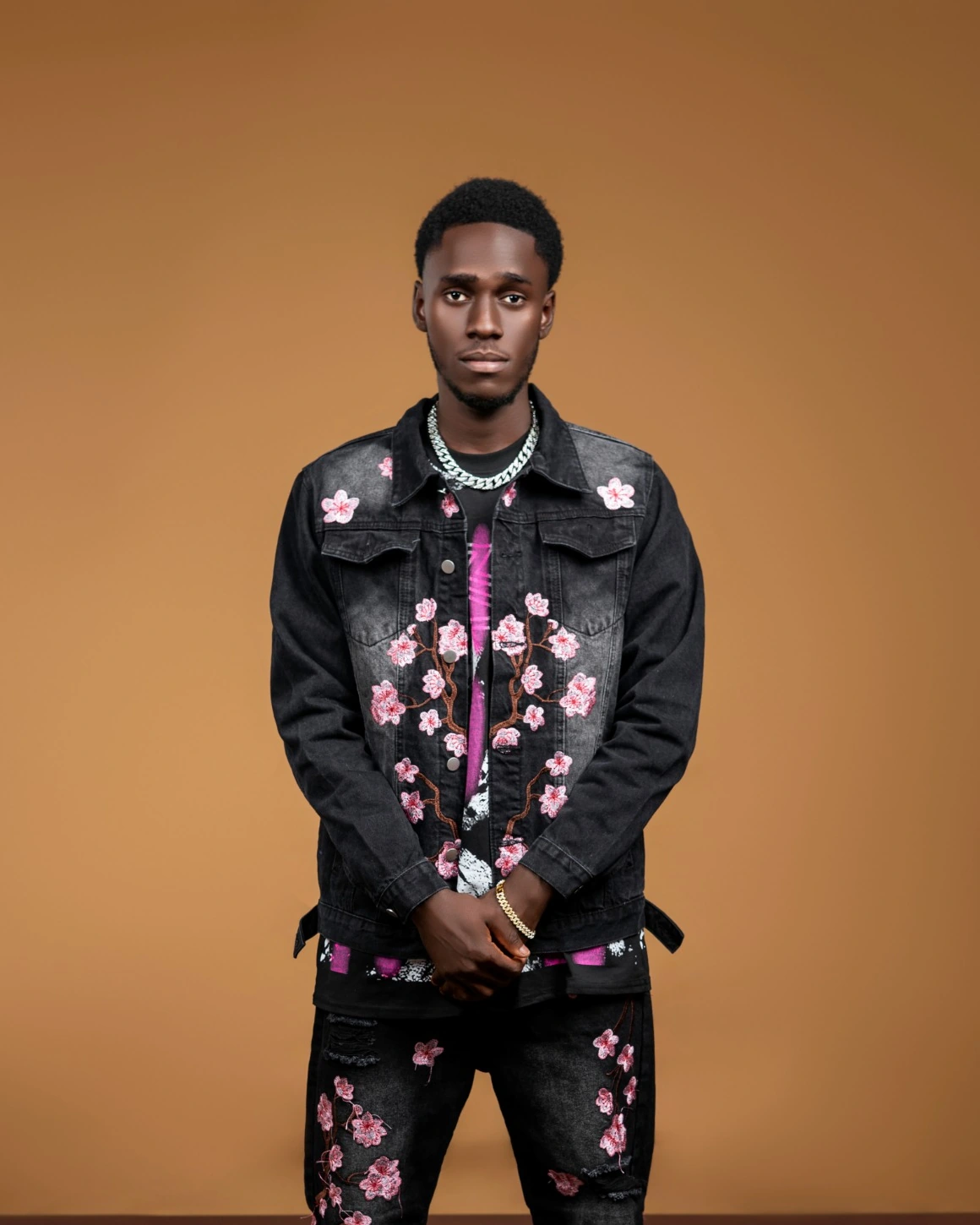 Portrait of Mertz Beatz, producer and engineer in The Gambia